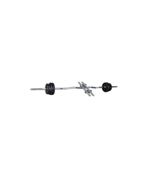 Pack de 2 mancuernas importadas + Barra zeta + 20 Kg redondos - Image 2