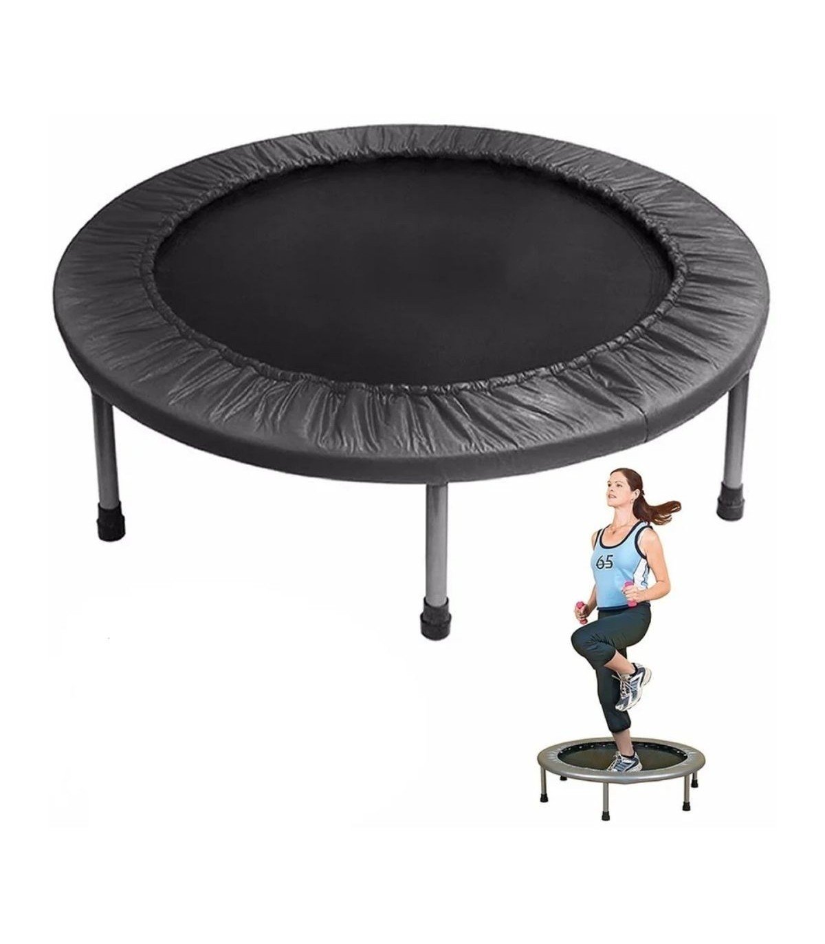 Trampolin Saltarín Aerobico Gimnasio Resistente Ejercicios